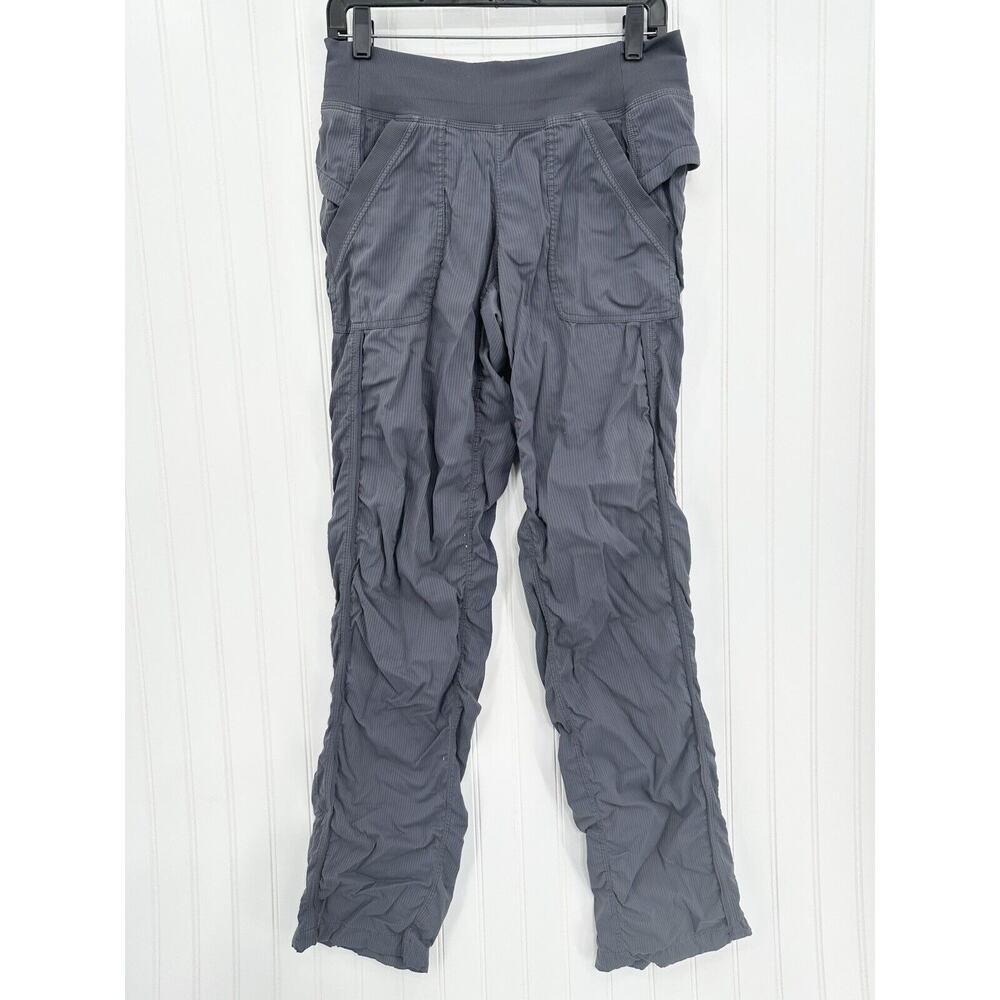 Lululemon Dance Studio Pants Womens Gray Athleisure Cinch Hems *Flaws/No Size